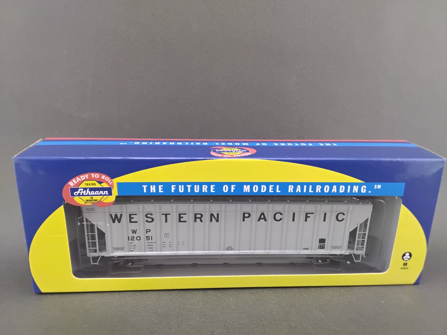 73876 Western Pacific 54' FMC 700 Coverd Hopper
