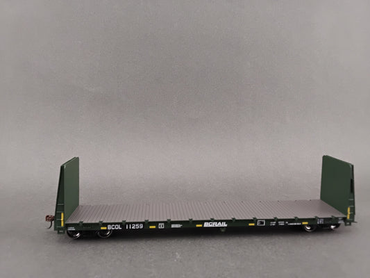 ATH 87727 60' Bulkhead Flat Car