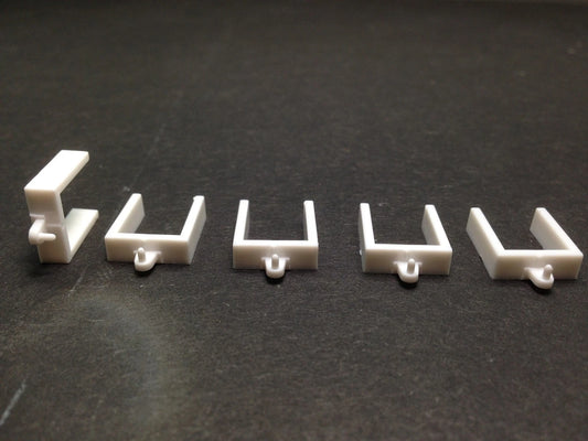 Promotex 5373  Trailer Hooks 5 Pieces Black