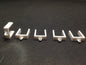 Promotex 5373  Trailer Hooks 5 Pieces Black