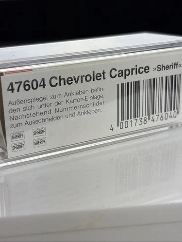 47605 Chevrolet Caprice Fire chief OH scale