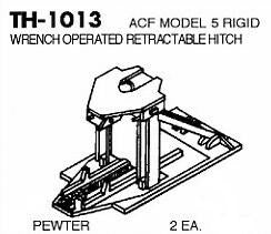 #DW-TH-1013 TRAILER HITCH, ACF MODEL 5 RIGID WRENCH OPERATED, RETRACTABLE HITCH  2 EA.