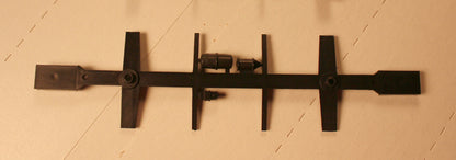 ATH 12509  Cupola Caboose Underframe black (1 per pack)