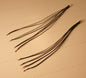 ATH 19023.10  clear and red light bulbs (package of 2) sets .050 dia. (1/16") X .100 long (3/32")