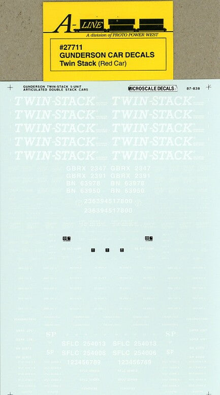 27711 - Twin-Stack (Red Car)