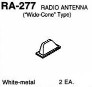 #DW-RA-277 RADIO ANTENNA: "WIDE CONE" TYPE  2 EA.