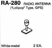 #DW-RA-280 RADIO ANTENNA: "LOLIPOP" TYPE GPS  2 EA.