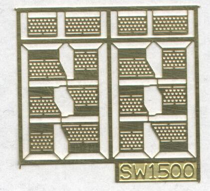 PPW 29255  Athearn SW1500 Brass Diesel Steps