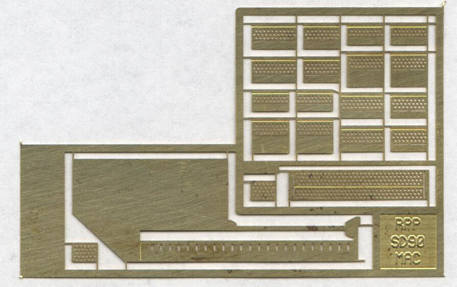 PPW 29257  RPP SD90 MAC Brass Diesel Steps