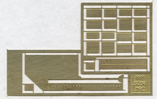 29257 - RPP SD90 MAC Brass Diesel Steps