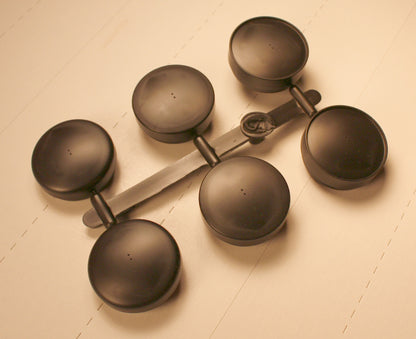 29400 - Modern Tank Car Ends (three types)   type of ends shown in picture, front to back, recessed - hard edge - soft end - MDC stock end