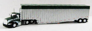 T SPT - 3054 		Peterbilt 386 Day Cab w/Tarped Possum Belly Trler - Dennis Chan (one in stock)