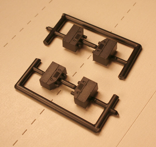 ATH 36585 B AMD 103 P42  battery boxes pkg 2 pair BLACK