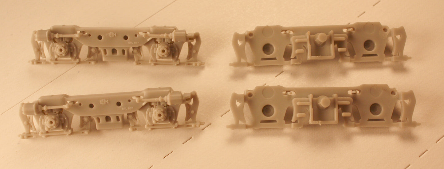 Ath - 39020   Flexicoil sideframe set   SW (Undec)