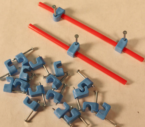 #40057 - Hold Down Clamps (Blue) (20/Pkg)