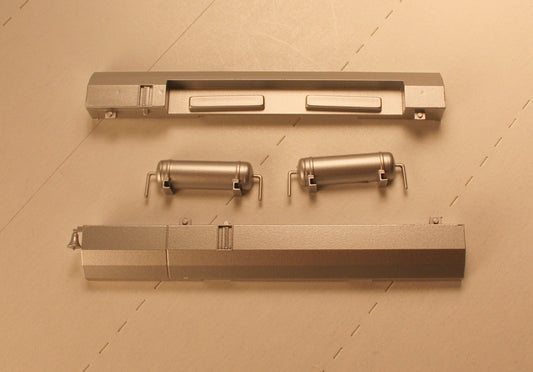 Ath - 49419 s  C44-9W Tank Set (air & fuel) silver