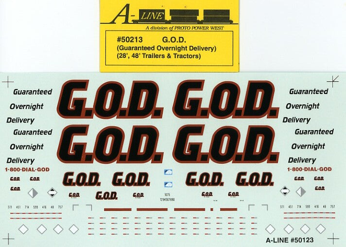 50213 - 28' Wedge Trailer - G.O.D.