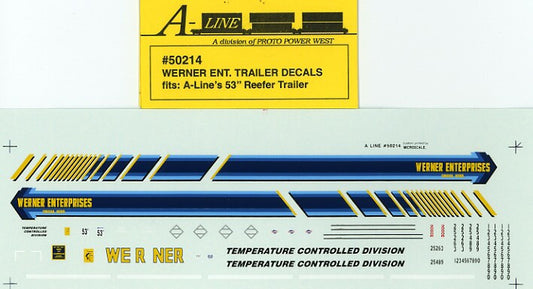 50214 - 53' Reefer Trailer - Werner