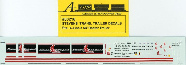 #50216 - 53' Reefer Trailer - Stevens Transport