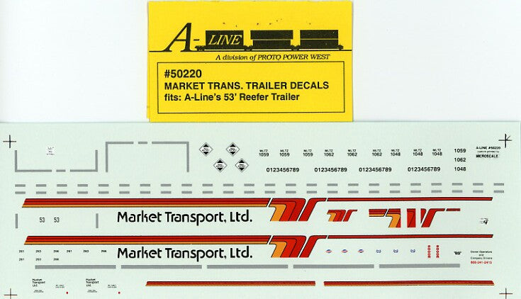 PPW 50220 - 53' Reefer Trailer - Market Transport
