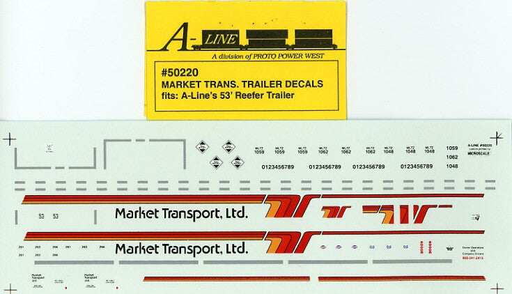 #50220 - 53' Reefer Trailer - Market Transport