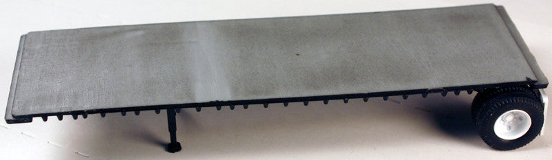 ATH 50610 - 28 ft Flat Bed Trailer RPP Complete Plastic Wheels and Rubber Tires