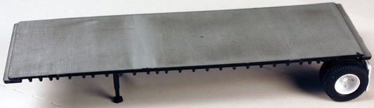 ATH 50610 - 28 ft Flat Bed Trailer RPP Complete Plastic Wheels and Rubber Tires