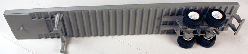 ATH 50612 - Athearn 45 ft Trailer Floor Plastic Wheels and Rubber Tires