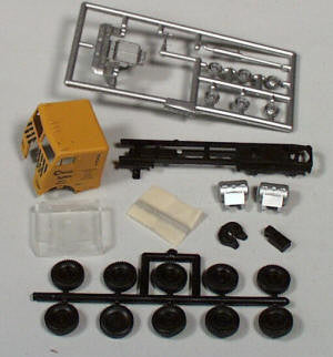 Ath-5507-3A - HO Freightliner Kit - Chessie  (three axle chassis)