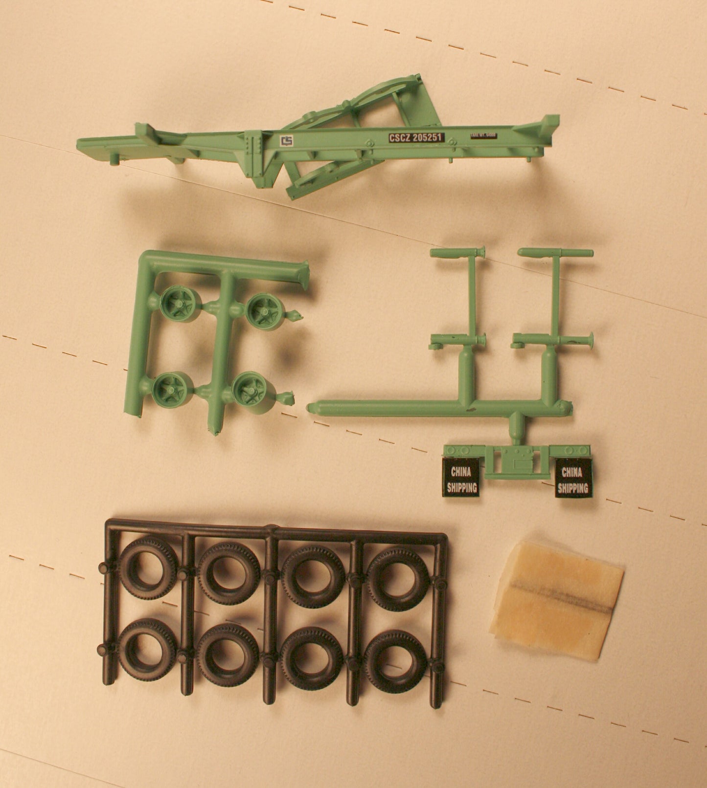 ATH 5769 China Shipping 20' Container Chassis Kit