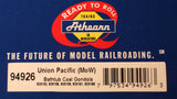 Ath-94926 - HO RTR  UP MofW  (set of 5) bathtub coal gon (with load)