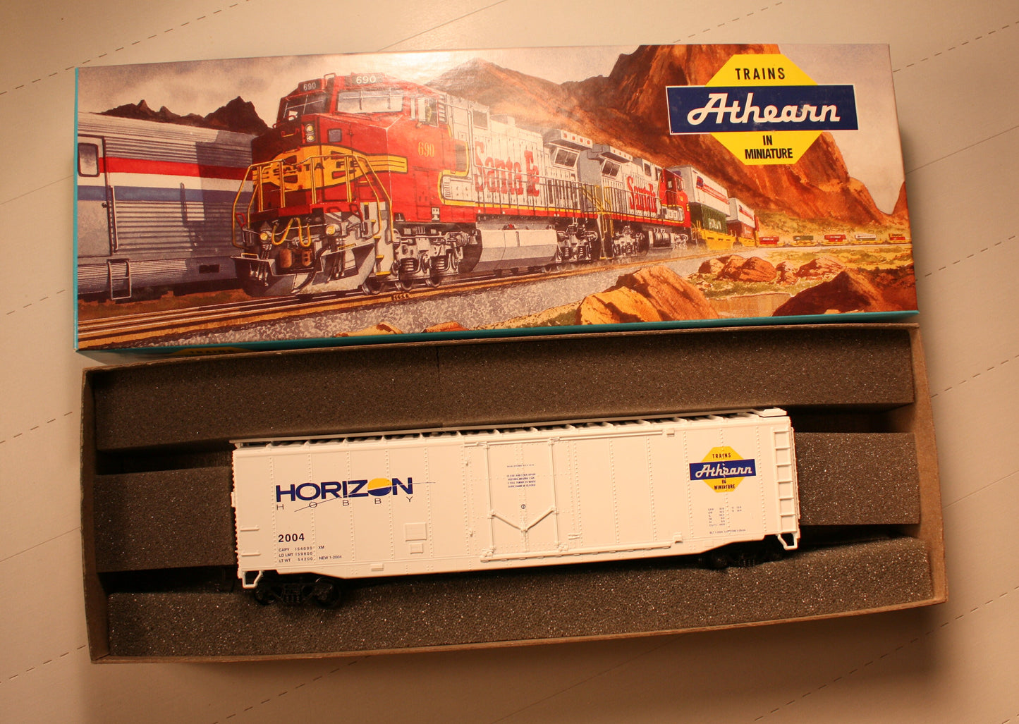 Ath - 99095   Athearn/Horizon  Commemorative Box Car  January 5, 2004