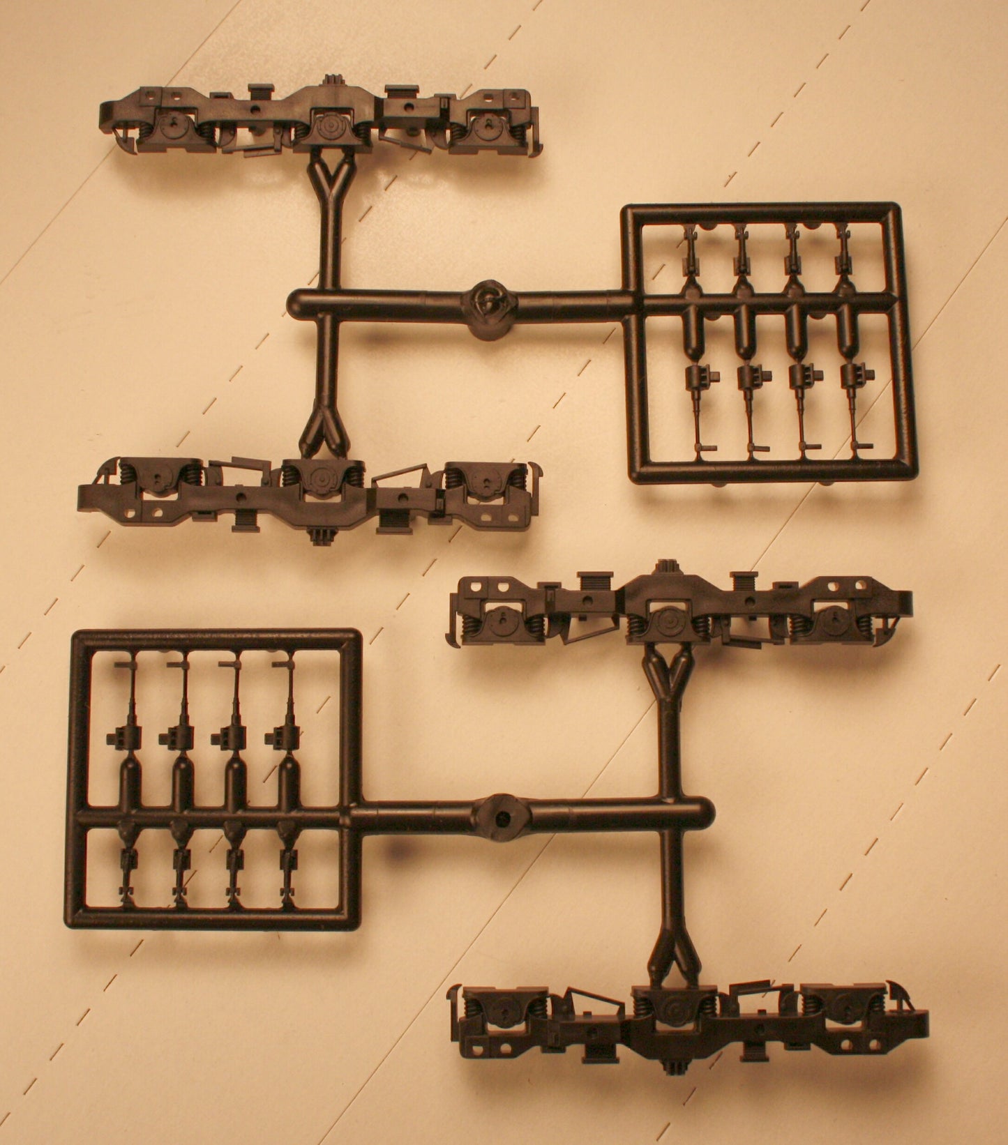 ATH 49478 AC4400  Sideframe Set (plastic)- Fits Athearn Trucks