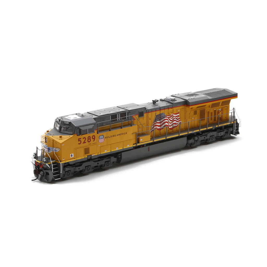 Ath G69764 - HO ES44AC w/DCC & Sound, UP/Flag #5289