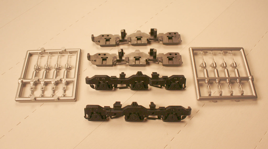 #ATHSF-111         (9-44CW Hi / Ad Sideframe Set (plastic)- Fits Athearn AC 4400CW / 9-44CW / C 4400CW   3--axle trucks only!