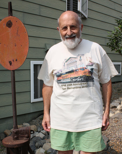 SH 102 Shirt XL BNSF  RPM 25th Anniversary San Bernardino 2010