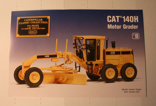 CCM   Classic Construction Models   Cat 140H Motor Grader