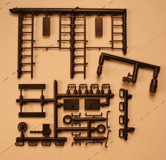 FR-102    FR 63' Thrall Centerbeam Car body end parts