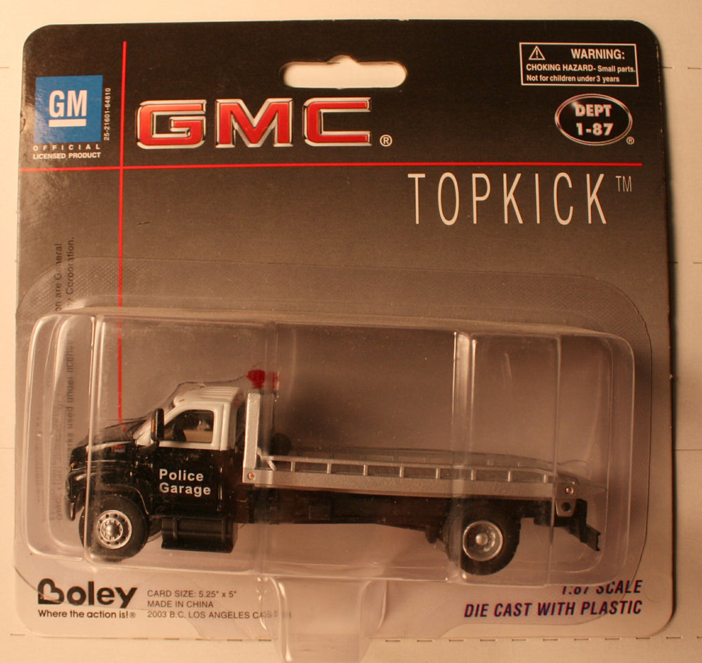 Bol-3006-37     GMC  Boley Depart. 1-87 vehicles  roll-on-roll-off  Police