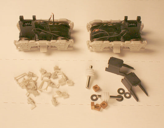 92021 - Power Trucks:  Athearn Genesis Blomberg trucks (1-pair complete with all details)