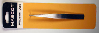 H T - 106 - Tweezers-sharp points-straight 4 3/4" long