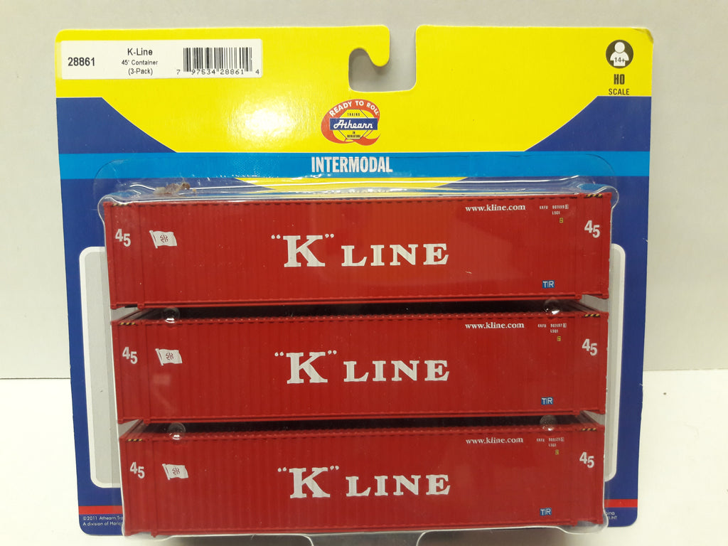 Ath-28861 K-Line 45' Container (3-Pack)