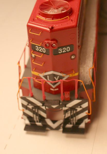 ATH S141 GP38 2 Lehigh Valley Genesis shell decorated new