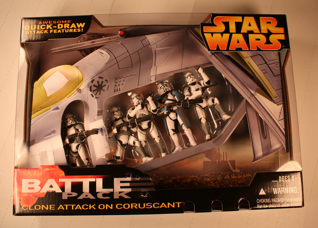 SW 11786 battle pack clone attack on coruscant