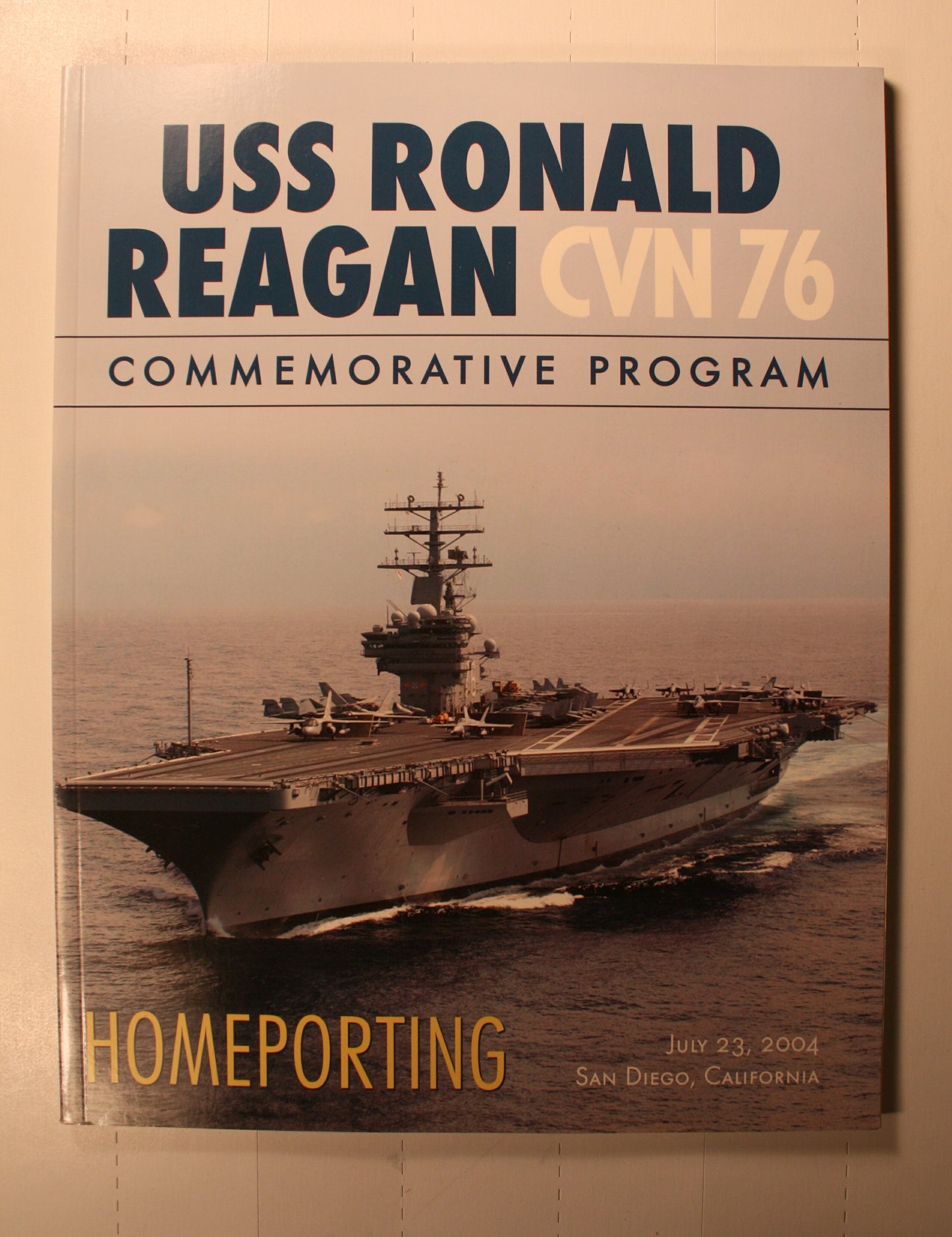 BK 219    USS REAGAN  CVN76 Carrier