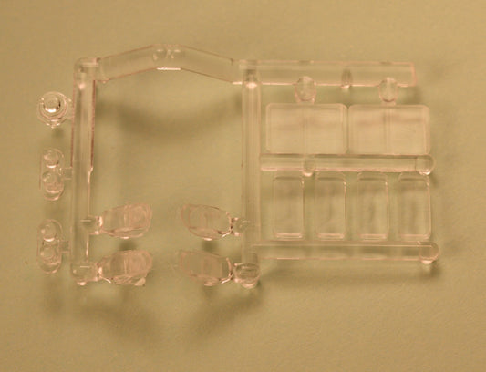 FR-92030  Clear Lenses (Front Range GP7/9 shell)