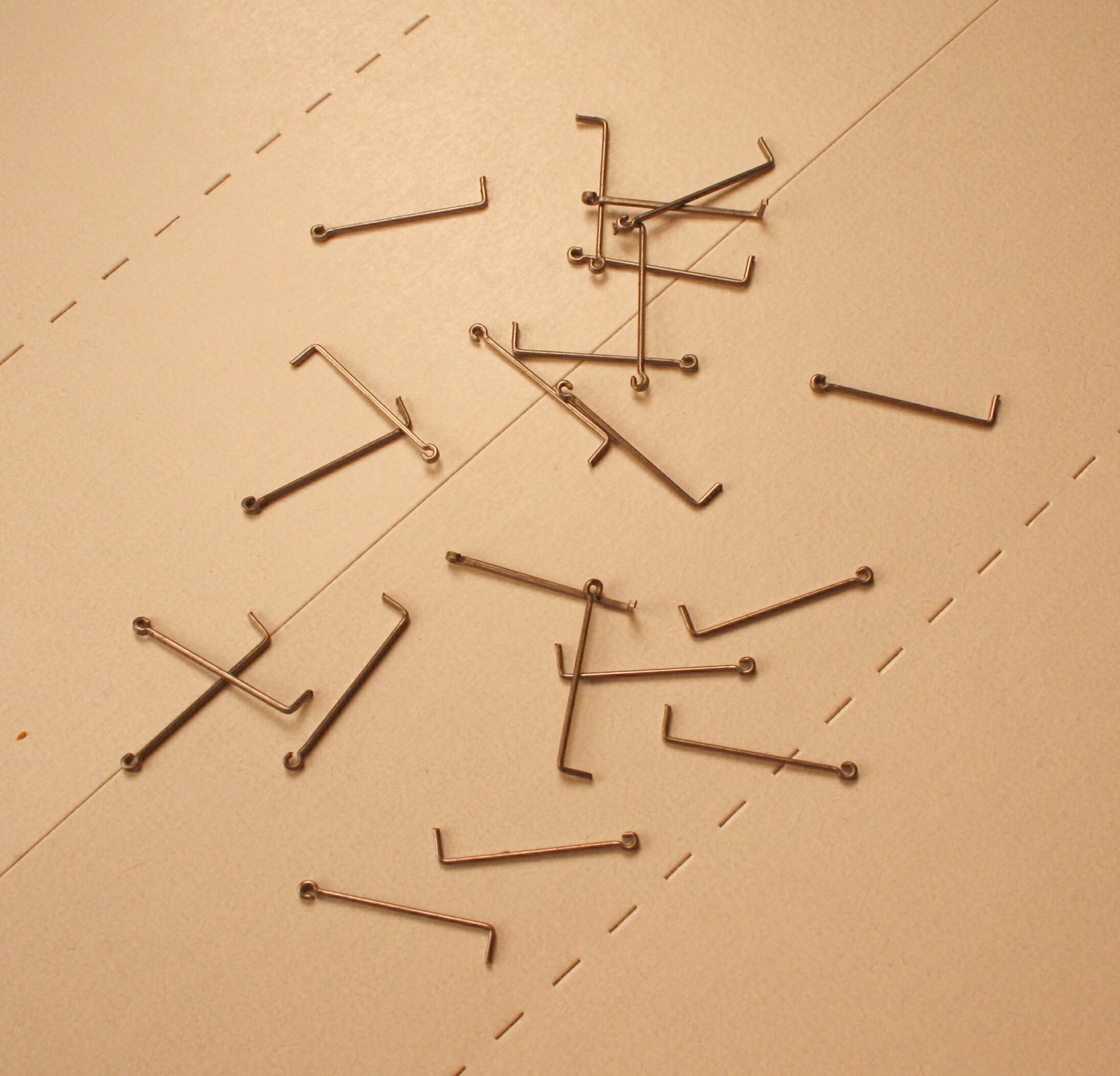 1074 - Extra Short (15/32 ") Formed Metal Handrail Stanchion (35/Pkg)