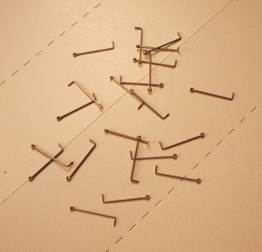 1074 - Extra Short (15/32 ") Formed Metal Handrail Stanchion (35/Pkg)