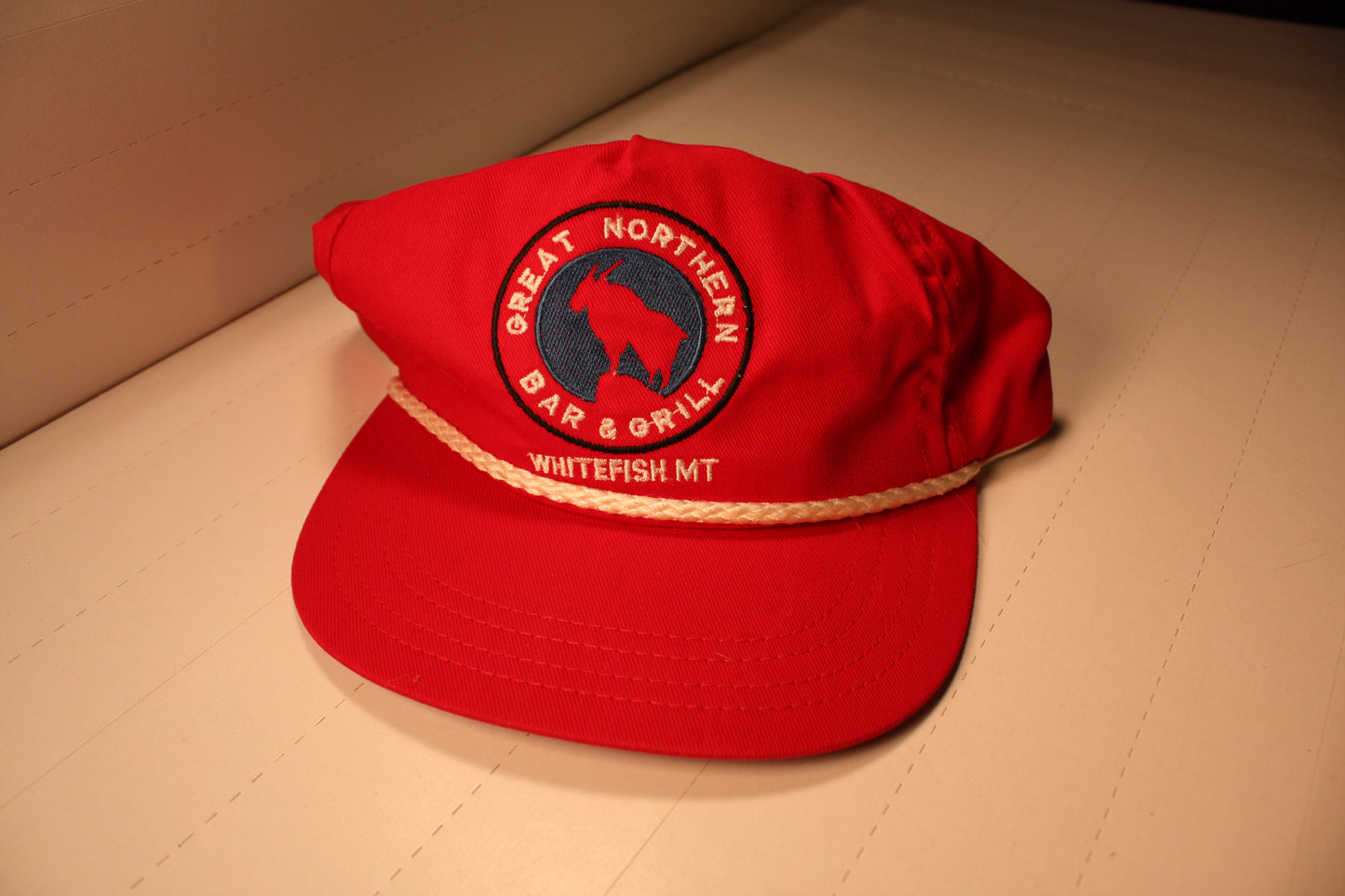 SH 105  White Fish MT.   ball cap new