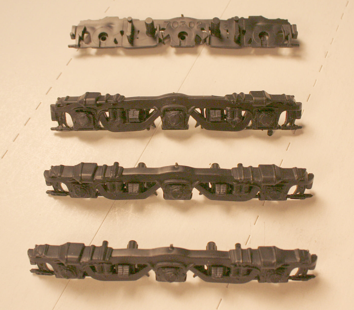 ATH 33410 PA Sideframe Set - Fits Athearn PA Trucks  (with mounting holes)